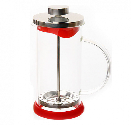 Френч-пресс 350мл Селфи красный